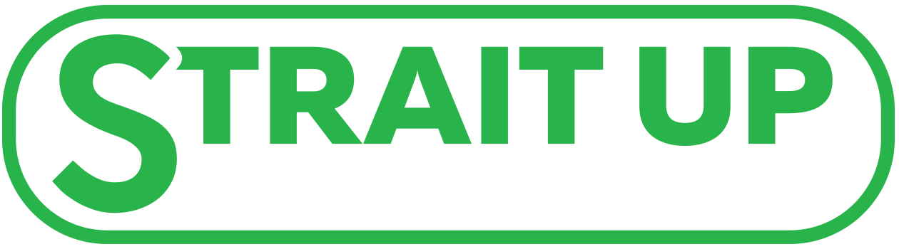 Strait Up Cranes & Rigging Logo
